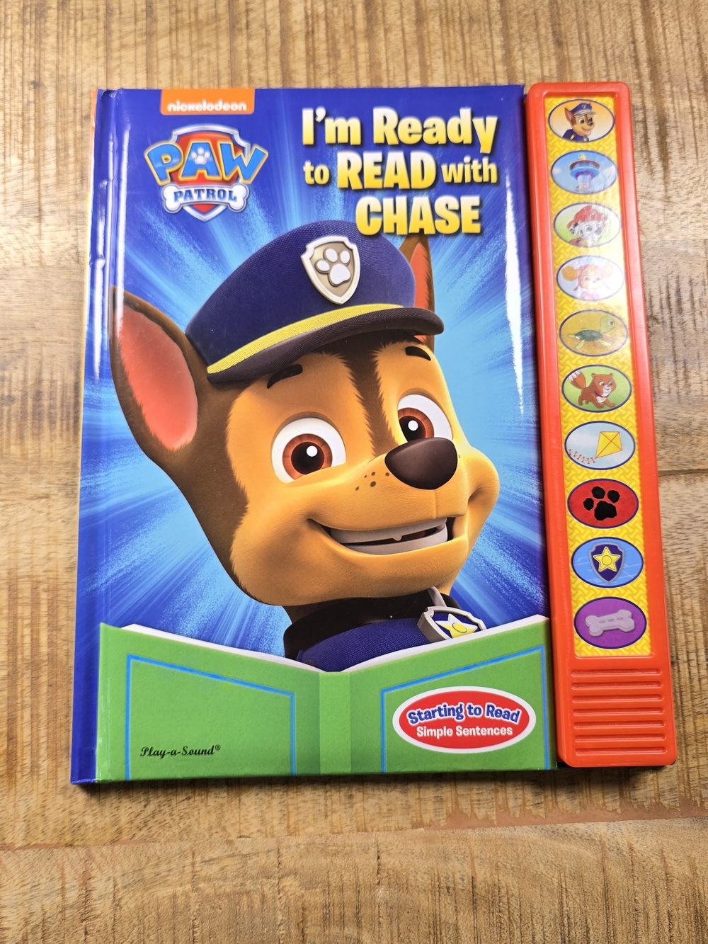 Nickelodeon PAW Patrol Chase Sound Book - Blue/Orange/Green